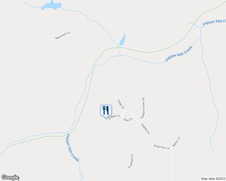 map of restaurants, bars, coffee shops, grocery stores, and more near 8136 Zepp Drive in King George