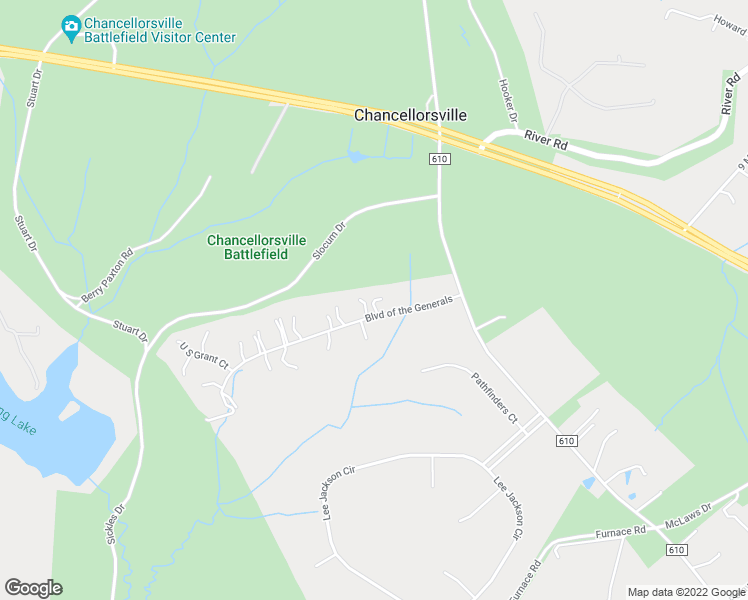 map of restaurants, bars, coffee shops, grocery stores, and more near 8709 Blvd of the Generals in Spotsylvania