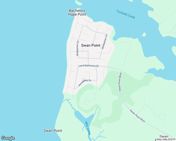 map of restaurants, bars, coffee shops, grocery stores, and more near 14840 Buckingham Court in Swan Point