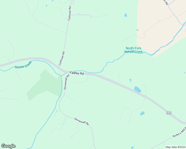 map of restaurants, bars, coffee shops, grocery stores, and more near Fadley Road in Weyers Cave