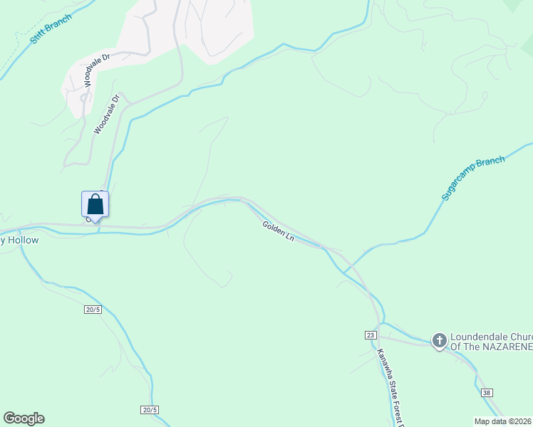 map of restaurants, bars, coffee shops, grocery stores, and more near County Route 23 in Charleston