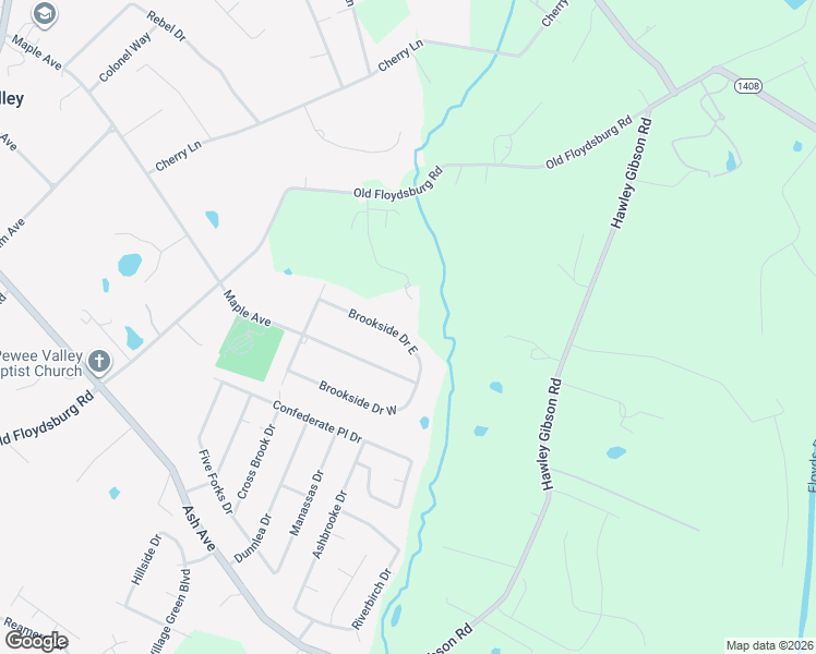 map of restaurants, bars, coffee shops, grocery stores, and more near 8517 Brookside Drive East in Pewee Valley