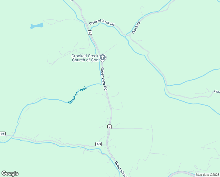 map of restaurants, bars, coffee shops, grocery stores, and more near Jct County 3 to Alum Creek in Charleston