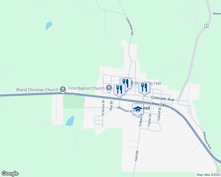 207 Service Street, Bland MO Walk Score