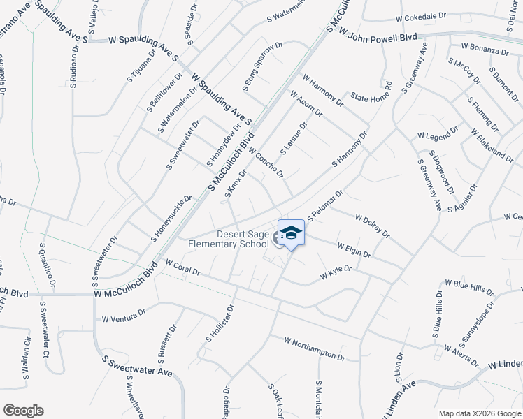 map of restaurants, bars, coffee shops, grocery stores, and more near 928 South Harmony Drive in Pueblo West