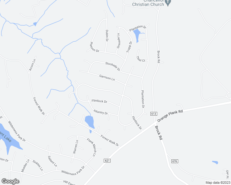 map of restaurants, bars, coffee shops, grocery stores, and more near 12817 Flintlock Drive in Spotsylvania