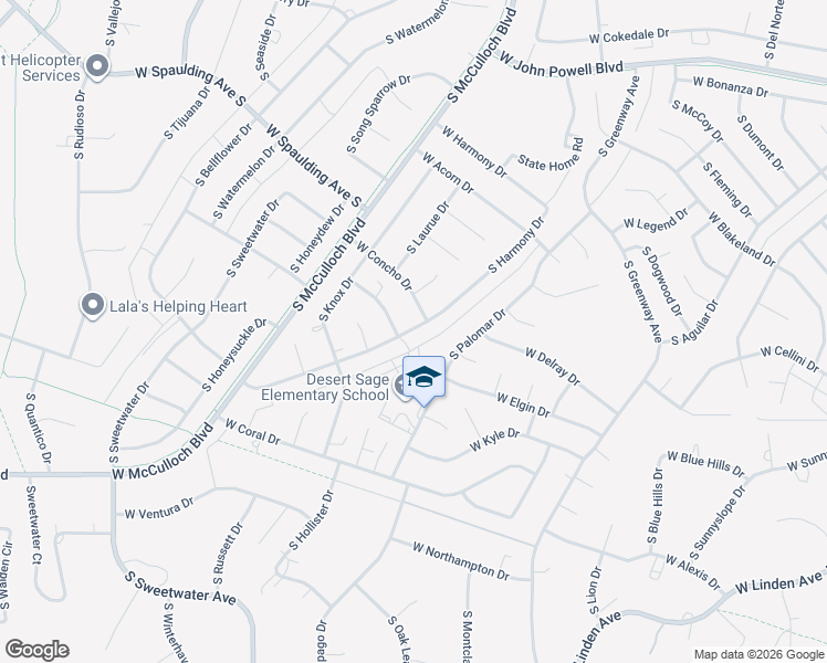 map of restaurants, bars, coffee shops, grocery stores, and more near 912 S Harmony Dr in Pueblo