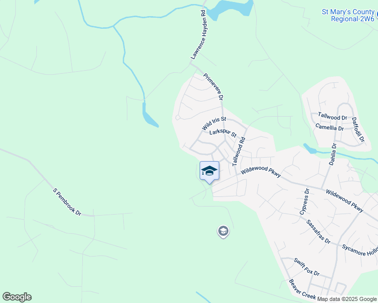 map of restaurants, bars, coffee shops, grocery stores, and more near 23032 Foxglove Way in California