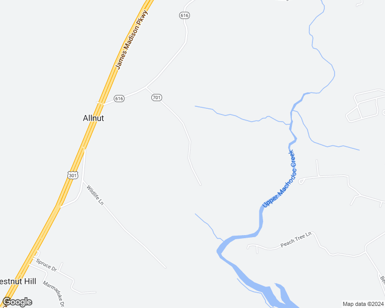map of restaurants, bars, coffee shops, grocery stores, and more near 7547 Rixey Road in King George