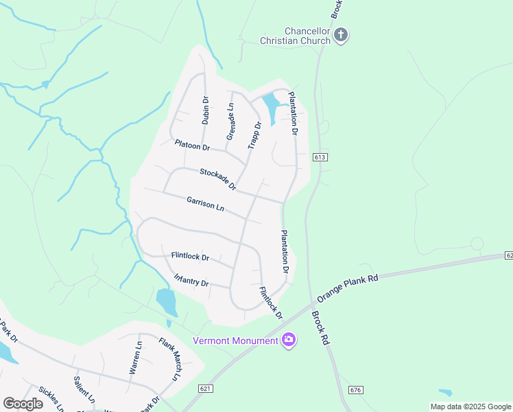 map of restaurants, bars, coffee shops, grocery stores, and more near 11900 Plantation Drive in Spotsylvania
