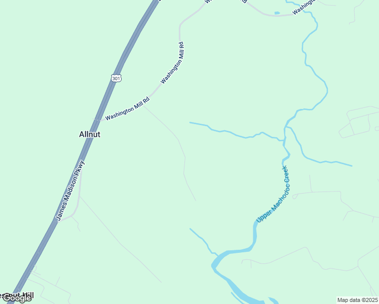 map of restaurants, bars, coffee shops, grocery stores, and more near 7435 Rixey Road in King George