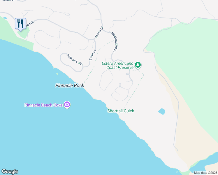 map of restaurants, bars, coffee shops, grocery stores, and more near 998 Sea Eagle Loop in Bodega Bay
