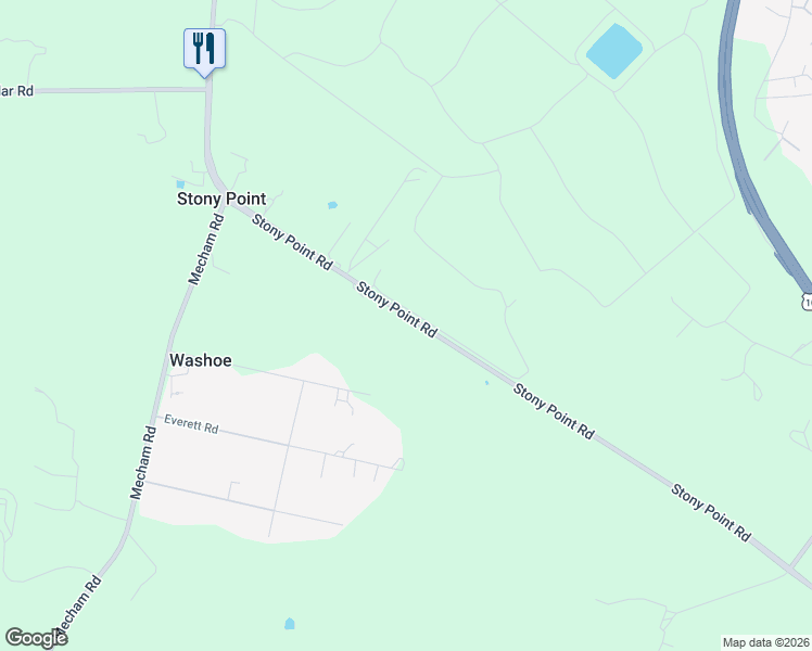 map of restaurants, bars, coffee shops, grocery stores, and more near 2501 Stony Point Road in Petaluma