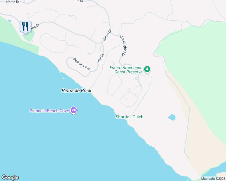 map of restaurants, bars, coffee shops, grocery stores, and more near 998 Sea Eagle Loop in Bodega Bay