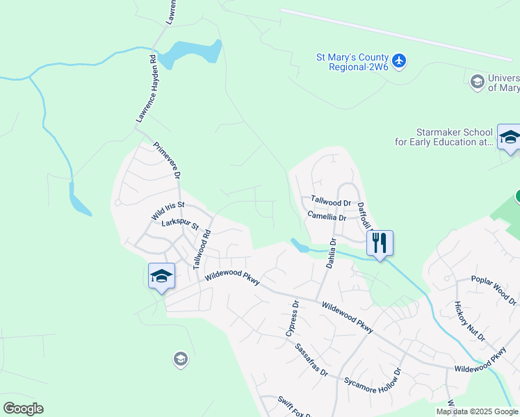 map of restaurants, bars, coffee shops, grocery stores, and more near 43908 Monterey Street in Hollywood