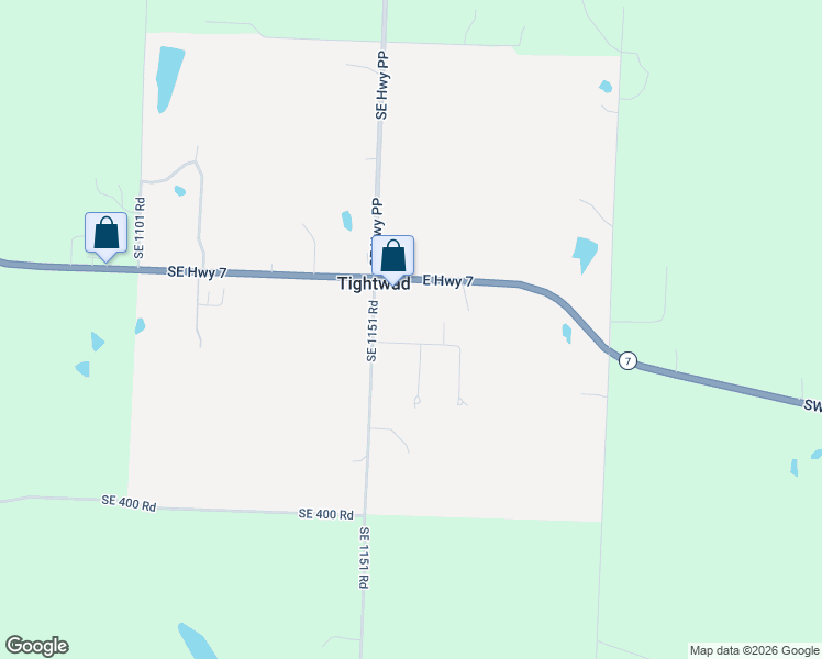 map of restaurants, bars, coffee shops, grocery stores, and more near 1149-1163 Southeast Highway 7 in Clinton