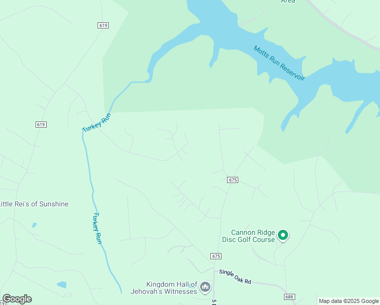 map of restaurants, bars, coffee shops, grocery stores, and more near 6600 Turkey Run Drive in Fredericksburg