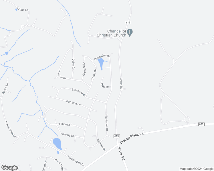 map of restaurants, bars, coffee shops, grocery stores, and more near 10903 Thiel Court in Spotsylvania Courthouse