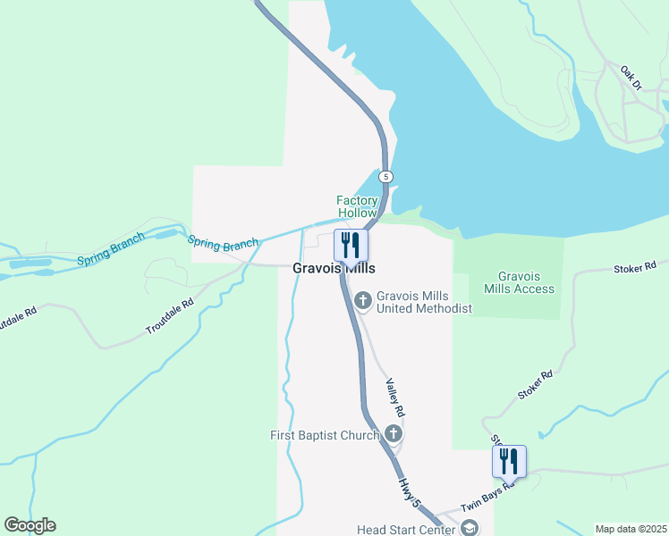map of restaurants, bars, coffee shops, grocery stores, and more near in Gravois Mills