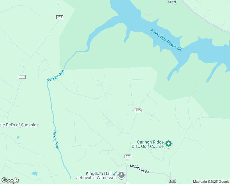 map of restaurants, bars, coffee shops, grocery stores, and more near 6600 Turkey Run Drive in Fredericksburg