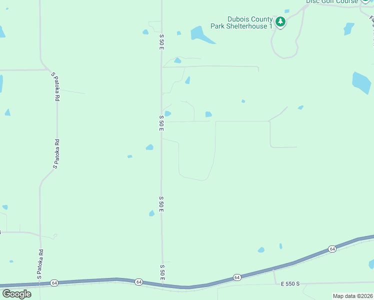 map of restaurants, bars, coffee shops, grocery stores, and more near 4949 South Deer Trail Road in Huntingburg