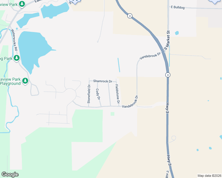 map of restaurants, bars, coffee shops, grocery stores, and more near 1327 Summerfield Drive in Waterloo