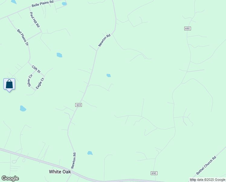 map of restaurants, bars, coffee shops, grocery stores, and more near 140 Newton Road in Fredericksburg