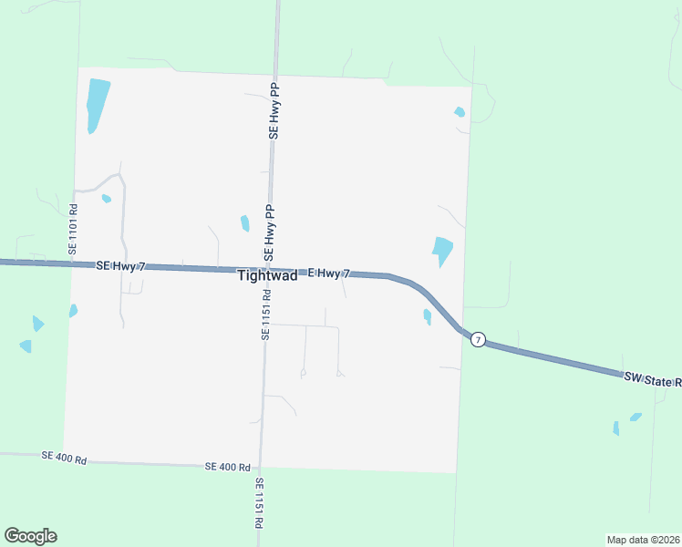 map of restaurants, bars, coffee shops, grocery stores, and more near 1163 Southeast Highway 7 in Clinton