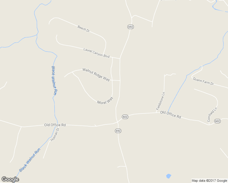 map of restaurants, bars, coffee shops, grocery stores, and more near 28604 Morel Way in Rhoadesville