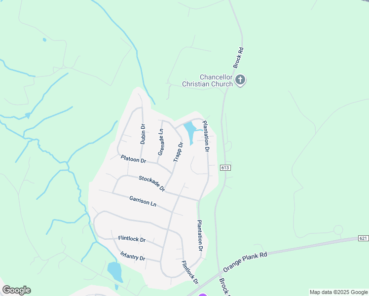 map of restaurants, bars, coffee shops, grocery stores, and more near 12913 Trapp Drive in Spotsylvania Courthouse