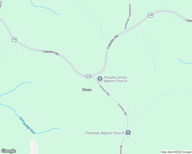 map of restaurants, bars, coffee shops, grocery stores, and more near 6528 Caledon Road in King George