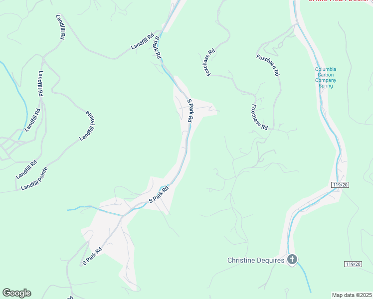 map of restaurants, bars, coffee shops, grocery stores, and more near 832 S Park Rd in Charleston