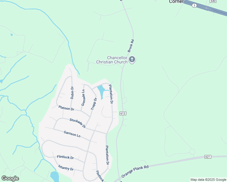 map of restaurants, bars, coffee shops, grocery stores, and more near 12827 Plantation Drive in Spotsylvania Courthouse