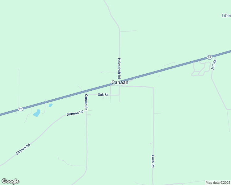 map of restaurants, bars, coffee shops, grocery stores, and more near 3721 Loeb Road in Bland