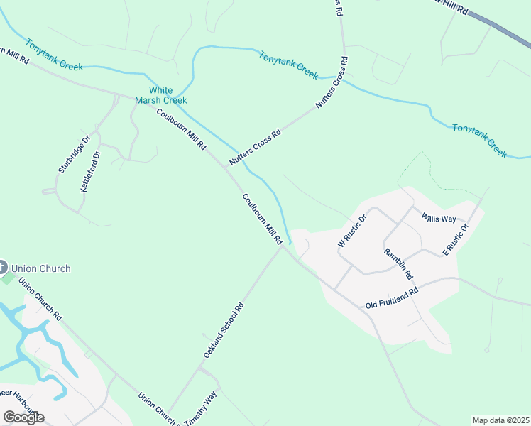 map of restaurants, bars, coffee shops, grocery stores, and more near 4307 Coulbourn Mill Road in Salisbury