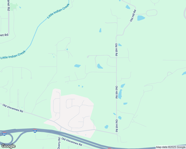 map of restaurants, bars, coffee shops, grocery stores, and more near 3327 East Riley Road in Floyds Knobs