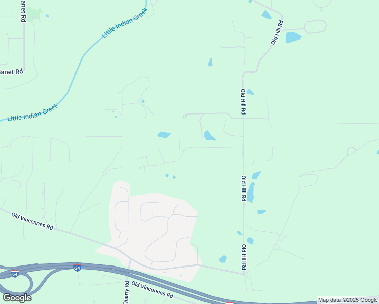 map of restaurants, bars, coffee shops, grocery stores, and more near 3327 East Riley Road in Floyds Knobs