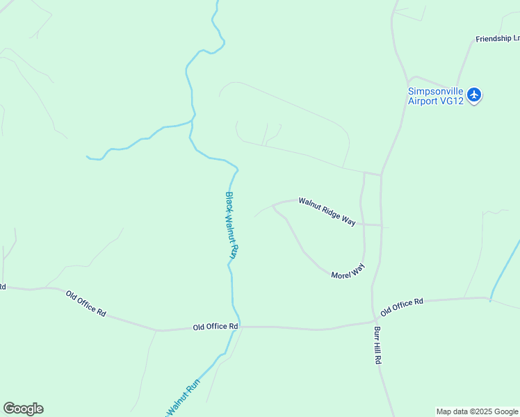map of restaurants, bars, coffee shops, grocery stores, and more near 28301 Walnut Ridge Way in Rhoadesville