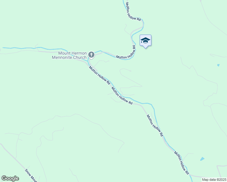 map of restaurants, bars, coffee shops, grocery stores, and more near 1343 Mutton Hollow Road in Stanardsville