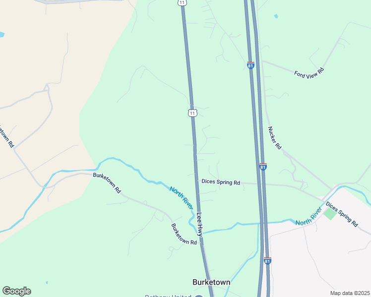 map of restaurants, bars, coffee shops, grocery stores, and more near 4006 Lee Highway in Weyers Cave
