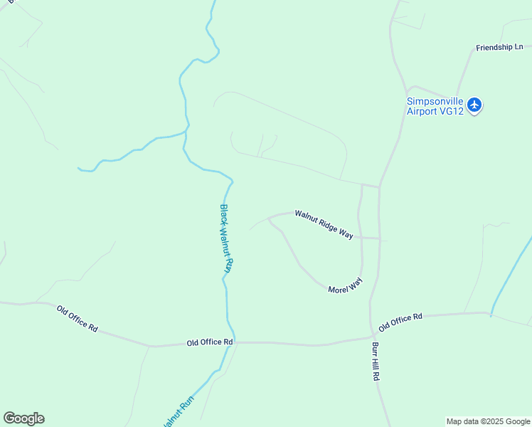 map of restaurants, bars, coffee shops, grocery stores, and more near 28301 Walnut Ridge Way in Rhoadesville