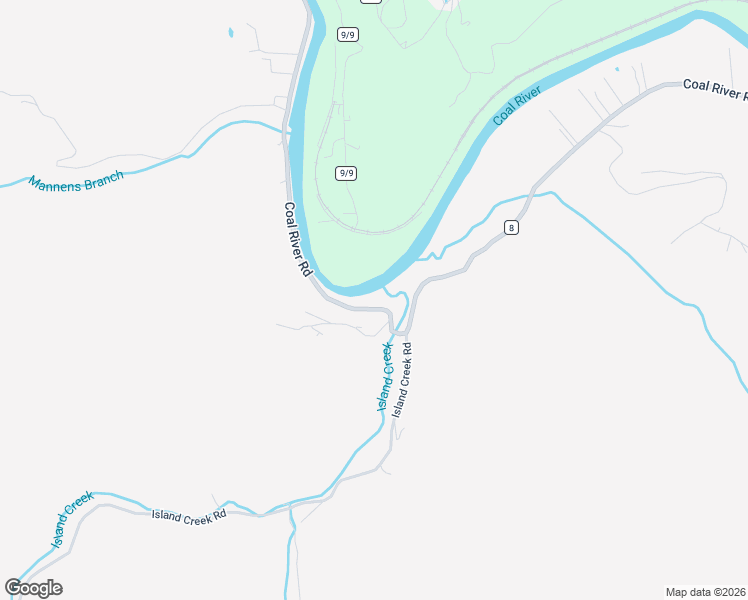 map of restaurants, bars, coffee shops, grocery stores, and more near 5326 Coal River Road in Tornado