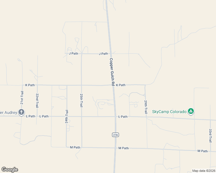 map of restaurants, bars, coffee shops, grocery stores, and more near 2467-2769 Copper Gulch Road in Cotopaxi