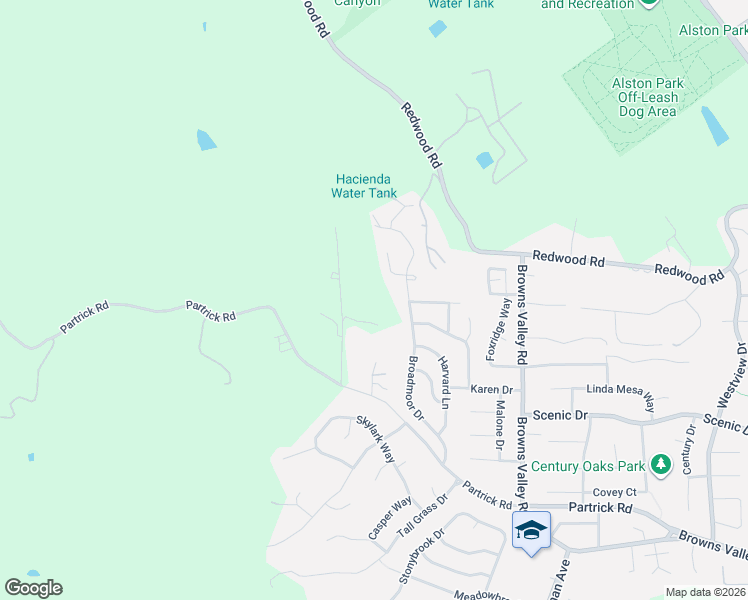 map of restaurants, bars, coffee shops, grocery stores, and more near 1095 Borrette Lane in Napa