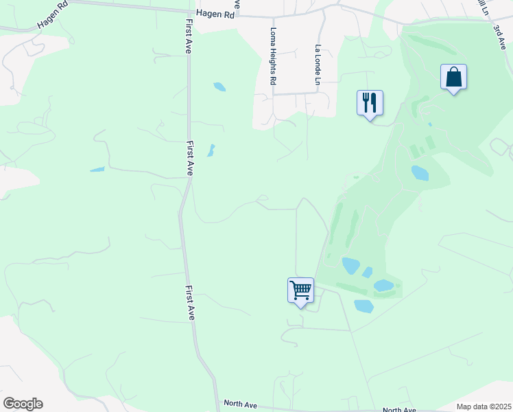 map of restaurants, bars, coffee shops, grocery stores, and more near 1 Lupine Hill Road in Napa