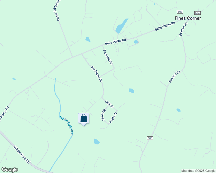map of restaurants, bars, coffee shops, grocery stores, and more near 11 Bel Plains Drive in Fredericksburg