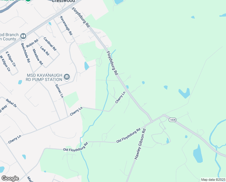 map of restaurants, bars, coffee shops, grocery stores, and more near 5904 Kavanaugh Lane in Crestwood