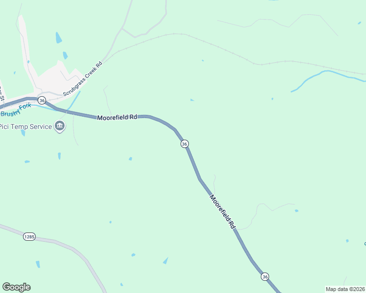 map of restaurants, bars, coffee shops, grocery stores, and more near 1143 Moorefield Road in Carlisle