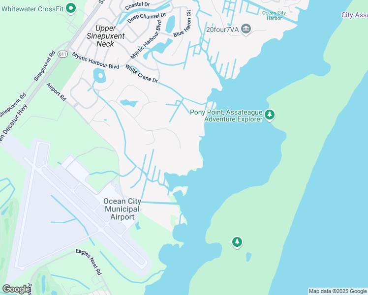 map of restaurants, bars, coffee shops, grocery stores, and more near 12545 Ocean Reef Drive in Berlin