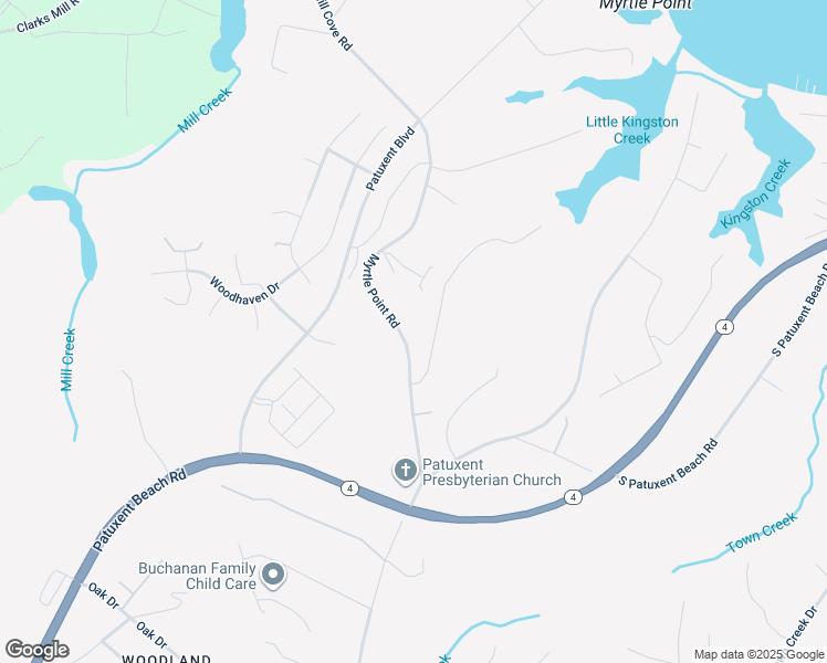 map of restaurants, bars, coffee shops, grocery stores, and more near 23570 Myrtle Point Road in California